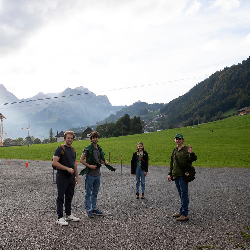 Scripps Students in Switzerland