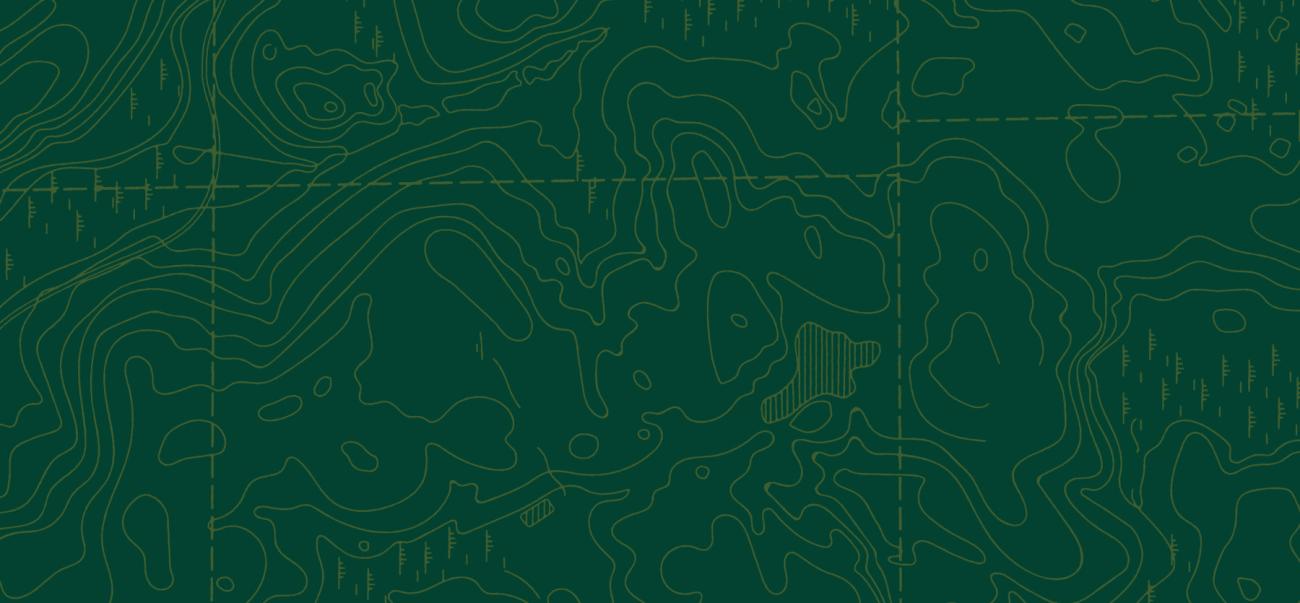 Green topography background