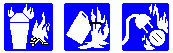 Dry Chemical Extinguishers Icons