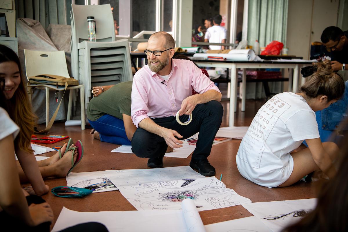 John Sabraw workshop in Malaysia in December 2018