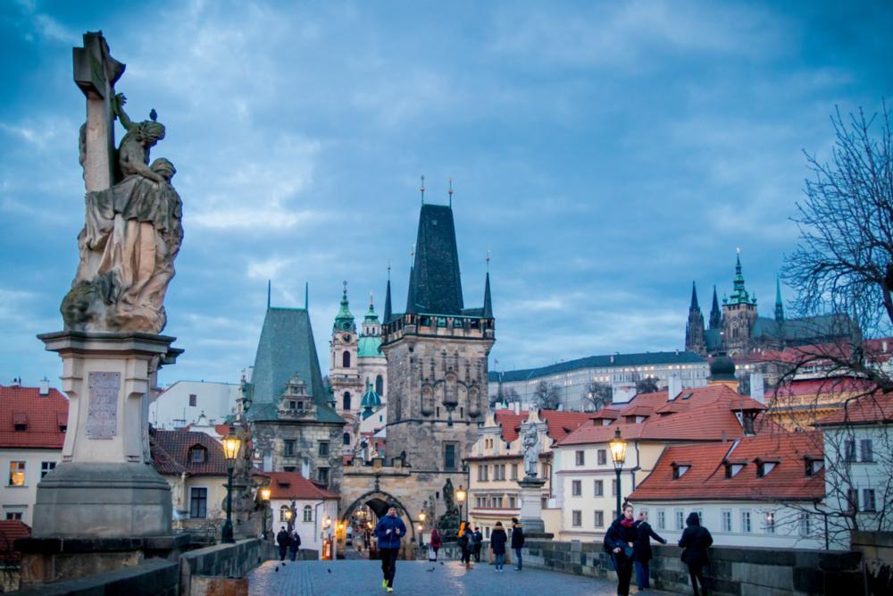 Statue in square