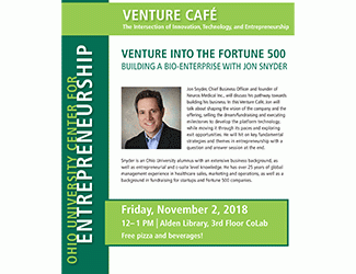 Snyder Venture Cafe 2018