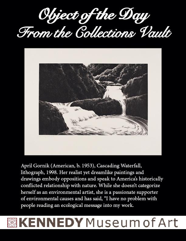 black and white image of a waterfall