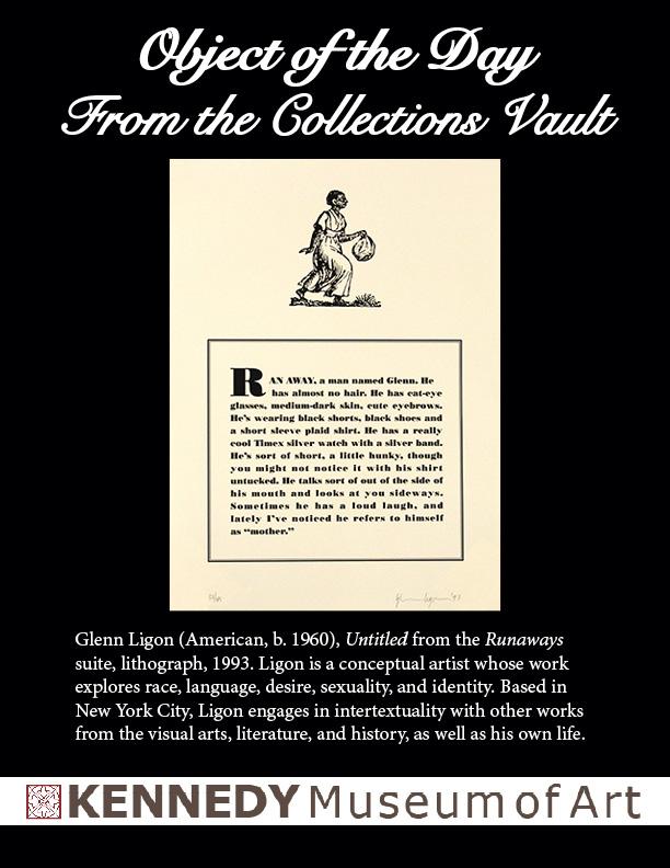 facsimile of a runaway slave broadsheet