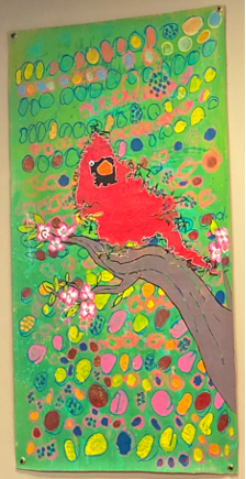 Pictured: Murals in OVC by Passion Works Artists. Pictures provided by Zoe Felber.