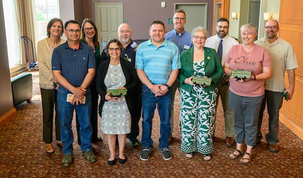 Administrators with 25 years of service 2023-24
