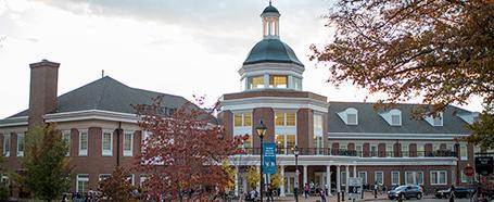 Exterior of Baker University Center