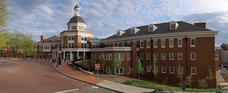 Exterior of Baker University Center