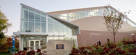 Exterior of Walter Fieldhouse building