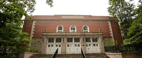 Exterior of Memorial Auditorium
