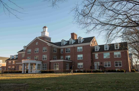 A building on East Green.
