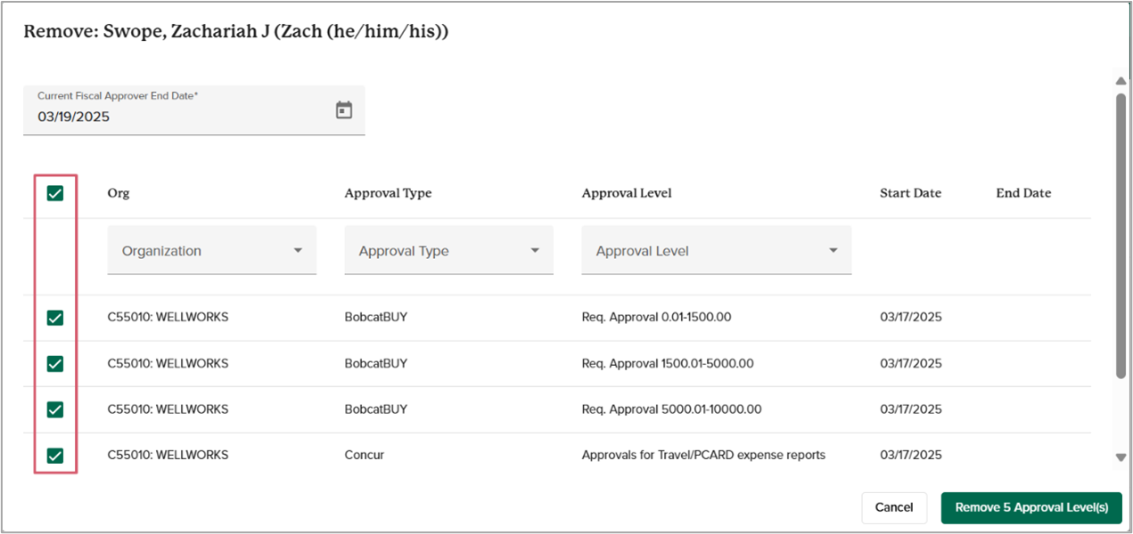 Example, Check Boxes