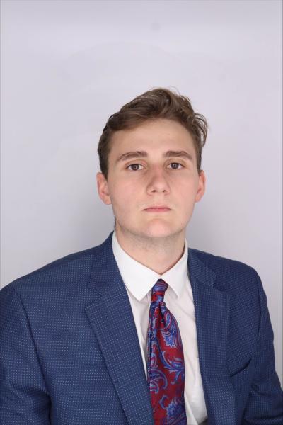 Student Senate University Life Senator At-Large, Luke Fredericks
