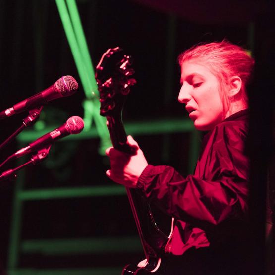Carly Fratianne of WYD performs during the Music Industry Summit