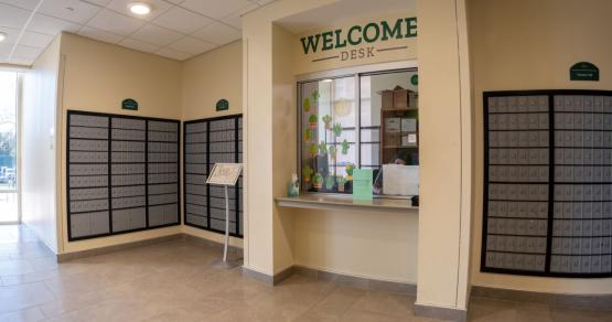 photo of LLC Welcome Desk