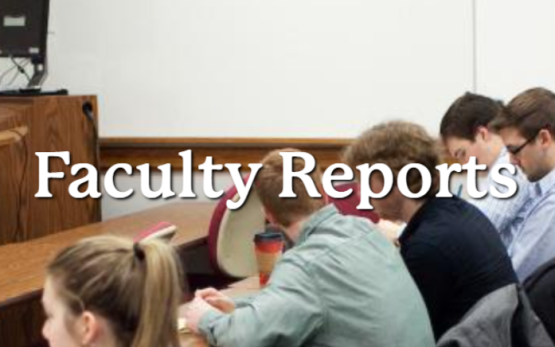 Faculty Reports