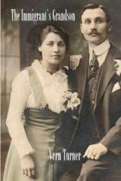 Black and white image of man and woman with book title at top.
