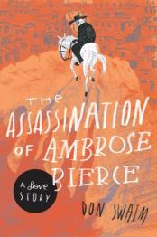 Orange cover with drawing of person riding white horse.