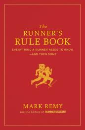 Red cover with runners.