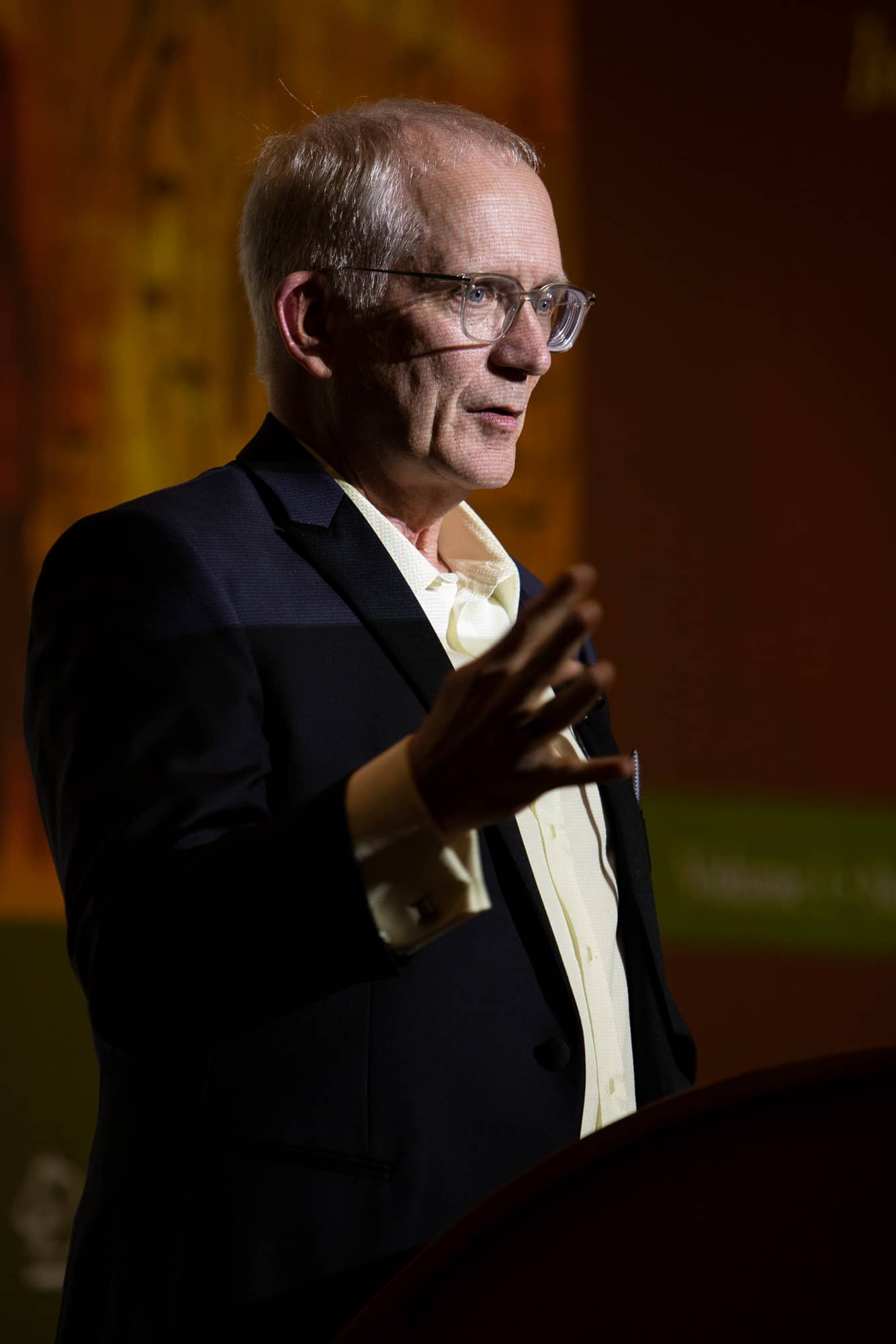 Distinguished Professor Steven Evans.