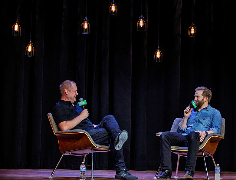 Journalist Matt Hendrickson interviews country-folk artist Charles Wesley Godwin.