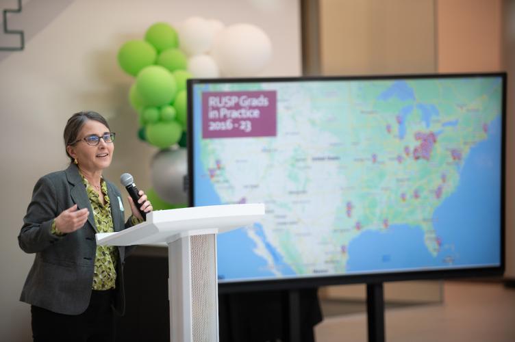 Sharon Casapulla, Ed.D., ORUP director of education and research, recaps RUSP history