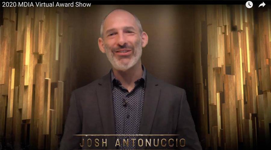 Josh Antonuccio 奖 ceremony