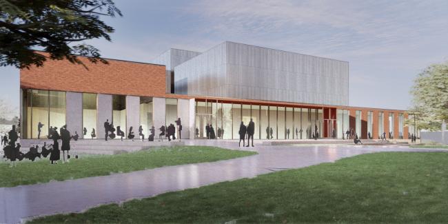 Patton Center groundbreaking