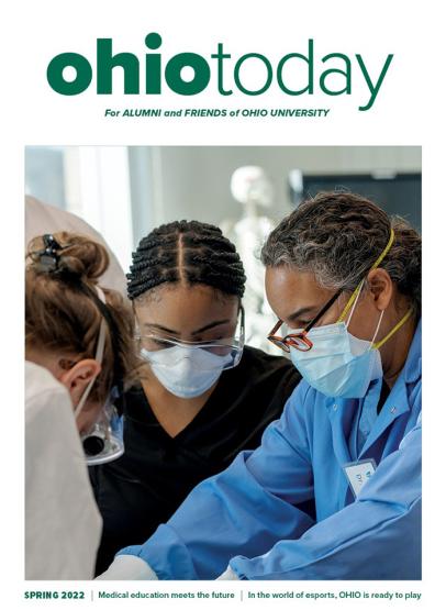Spring 2022 cover of Ohio Today magazine