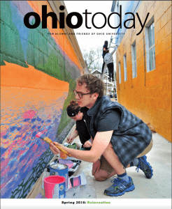 Cover of 2016 spring issue of Ohio Today
