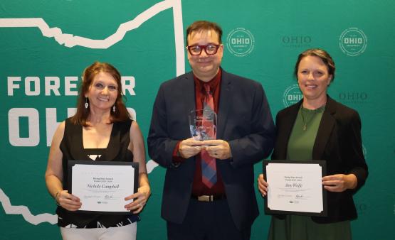 Nichole Campbell, Kevin Cordi and Amy Wolfe