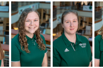 four student leaders