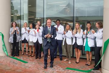 Heritage Hall ribbon cutting