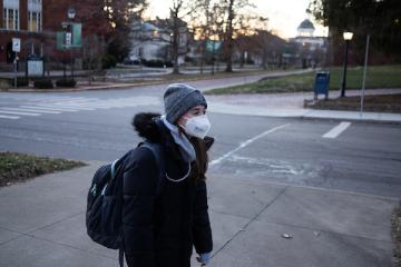 Masks on transportation