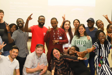 Members of the Communication and Development Studies program