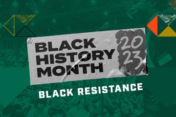 Black History Month 2023 flyer. 