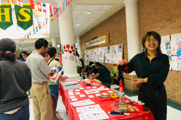 Chuqiao Chen at Athens Global Fair