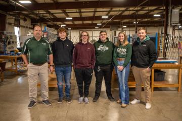 Engineering Technology students at Fairfield Workforce Development Center