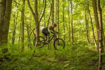 The Baileys Trail System in Wayne National Forest 