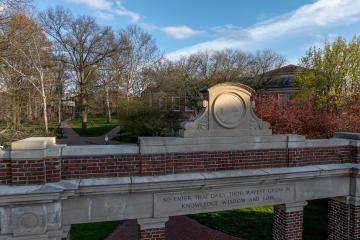 The Alumni Gateway and the College Green