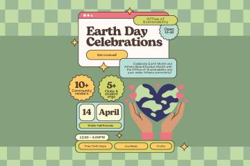 Earth Day Celebrations - April 14, Walter Hall Rotunda