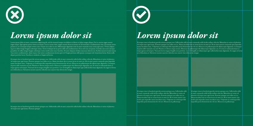 Use a grid