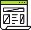 website layout icon