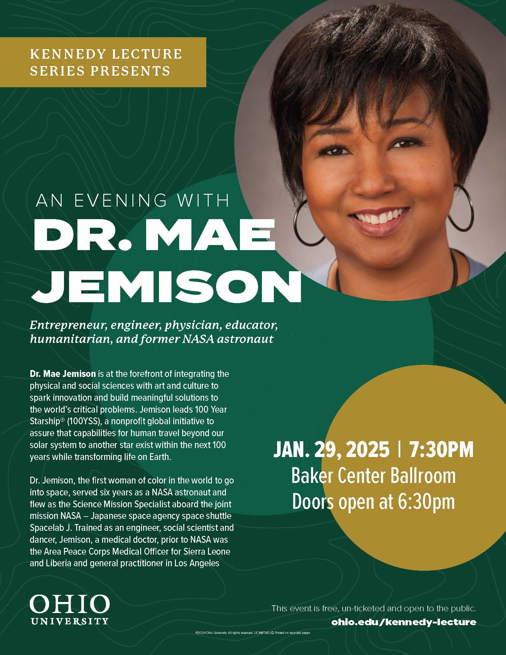 Dr Mae Jemison