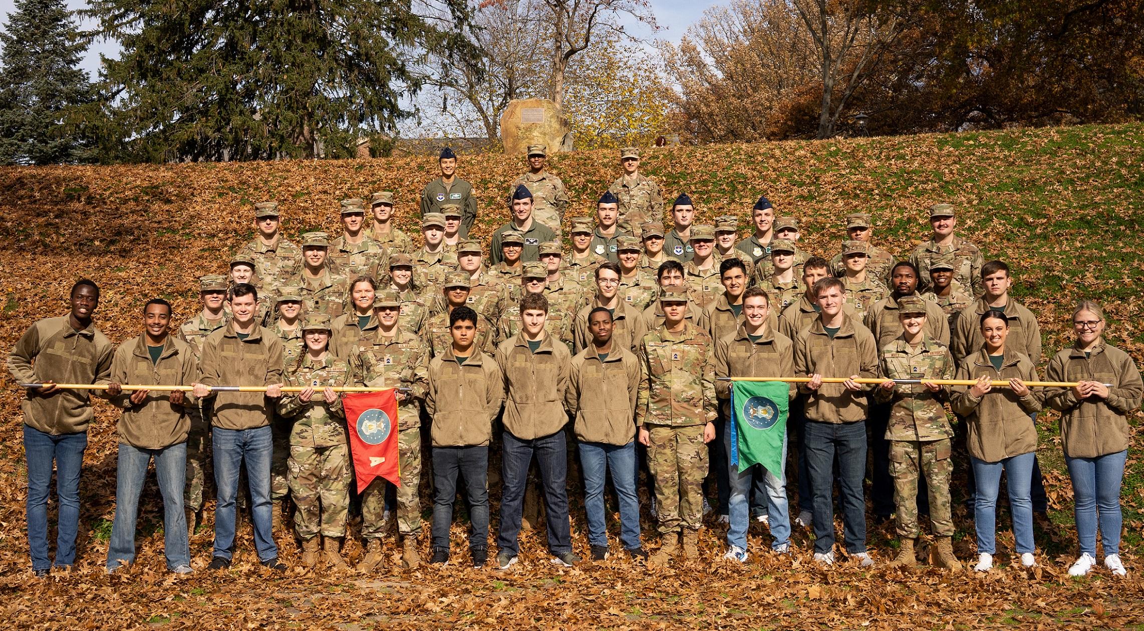 Air Force ROTC Detachment 650 Group Photo